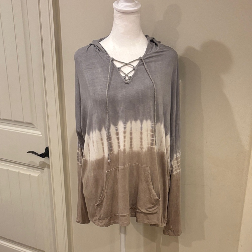 By Together Charcoal Gray Top